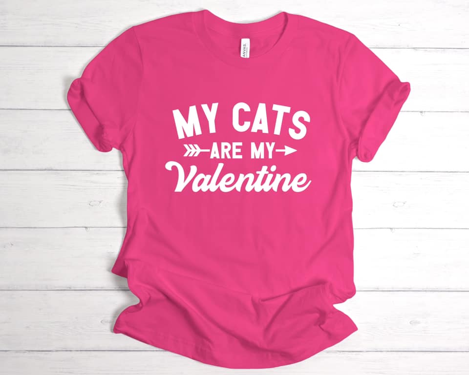 My cats are my valentine