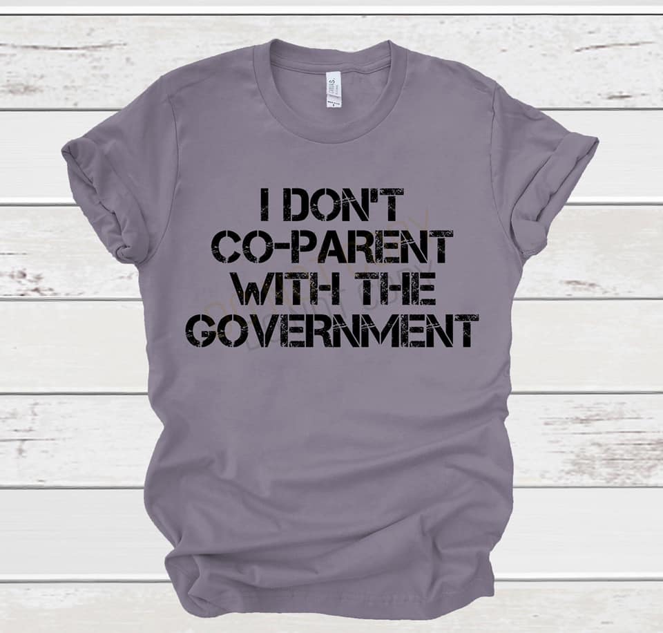 I don't co parent with the government